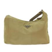 Pre-owned Fabric prada-bags Prada Vintage , Beige , Dames