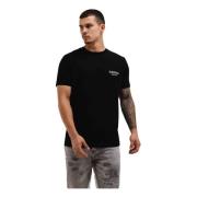 5D Jersey Logo T-Shirt Zwart Iceberg , Black , Heren