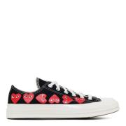 Zwarte Heart Chuck 70 Sneakers Comme des Garçons , Black , Dames