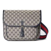 Kinderen Blauwe Supreme Web Tas Gucci , Multicolor , Dames