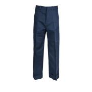 Blauwe Relaxte Tailor Broek Kenzo , Blue , Heren