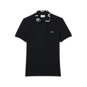 Zwarte Movement Polo Heren Lacoste , Black , Heren