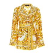 Modieuze Overhemden Dolce & Gabbana , Multicolor , Dames