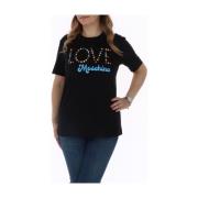 Grafisch T-shirt voor vrouwen Love Moschino , Black , Dames