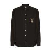 Casual Shirt in Diverse Kleuren Dolce & Gabbana , Black , Heren