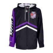 Toronto Raptors Windbreaker NBA Full Zip Mitchell & Ness , Black , Her...