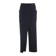 Tokyo Twill Broek Zwart Bitte Kai Rand , Black , Dames