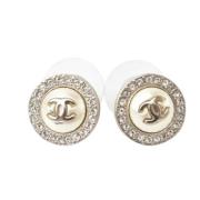 Pre-owned Silver earrings Chanel Vintage , Gray , Dames