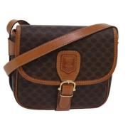 Pre-owned Canvas celine-bags Celine Vintage , Brown , Dames