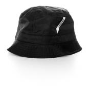 Nylon Bucket Hat met Logo Band Jacquemus , Black , Heren