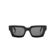 Virgil Sunglasses Off White , Black , Dames