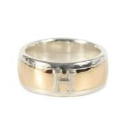 Pre-owned Rose Gold rings Hermès Vintage , Yellow , Heren