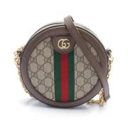 Pre-owned Canvas gucci-bags Gucci Vintage , Brown , Dames