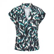 Groene mouwloze V-hals top &Co Woman , Multicolor , Dames