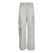 Witte Jeans voor Vrouwen Aw24 Self Portrait , White , Dames