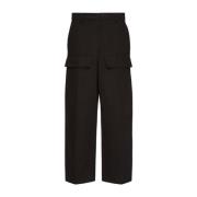 Zwarte Broek voor Mannen Aw24 Valentino Garavani , Black , Heren