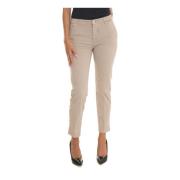 Aanpasbare Adele Chino met Amerikaanse zak Tramarossa , Beige , Dames