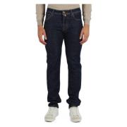 Slim Fit Five-Pocket Jeans Jacob Cohën , Blue , Heren