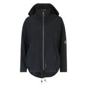 Modieuze Hoodie Jas Doris S , Black , Dames