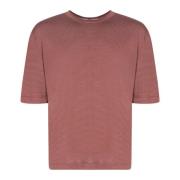 Bruine Casual T-shirt Lardini , Brown , Heren