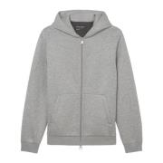 Scuba sweatjack regular Marc O'Polo , Gray , Heren