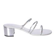 Metallic Sandalen voor Vrouwen Giuseppe Zanotti , Gray , Dames