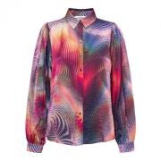 Laser S-Pink Blouse &Co Woman , Multicolor , Dames