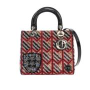 Pre-owned Leather dior-bags Dior Vintage , Red , Dames