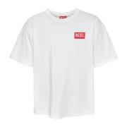 Boxt Lab T-Shirt Oversized Fit Diesel , White , Heren