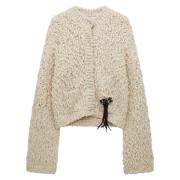 Stijlvolle Cardigan voor Gedurfde Ambitie Dorothee Schumacher , Beige ...