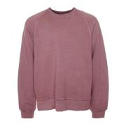 Raglan Sweatshirt Zwaar Katoen Loose Fit Carhartt Wip , Pink , Heren