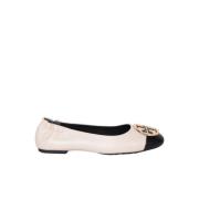 Witte Ballerina met Moderne Twist Tory Burch , White , Dames