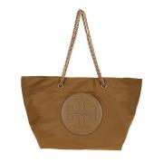 Bruine Shopper Tas Ella Tory Burch , Beige , Dames