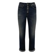 Denim Damesbroek Dondup , Blue , Dames