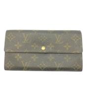 Pre-owned Canvas wallets Louis Vuitton Vintage , Brown , Dames