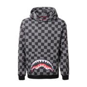 Grijze Hoodie met Logo Print Sprayground , Gray , Heren