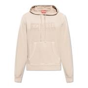 Hoodie Diesel , Beige , Heren