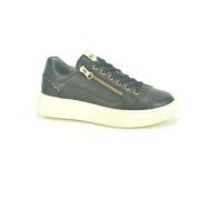 Zwarte sneaker met tiret design Nerogiardini , Black , Dames