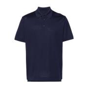 Blauw Polo Shirt Geborduurd Logo Givenchy , Blue , Heren