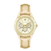 Gouden Damesmode Horloge Juicy Couture , Yellow , Dames