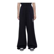 Wijde jumpsuit broek John Richmond , Black , Dames