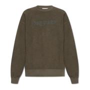 Sweatshirt met logo Alexander McQueen , Green , Heren