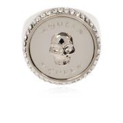 Messing ring Alexander McQueen , Gray , Heren