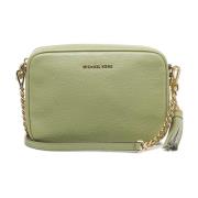 Jet Set Mini Tas met Logo Michael Kors , Green , Dames