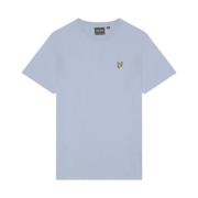 Korte Mouw T-shirt Ts400Vog Lyle & Scott , Blue , Heren