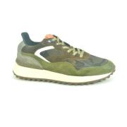 Camo Runner Sneakers Floris van Bommel , Beige , Heren