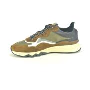 Taupe Combi Runner N. Schoenen Floris van Bommel , Multicolor , Heren