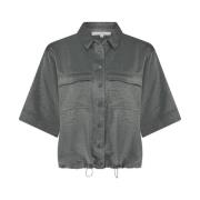 Jennifer Blouse Circle of Trust , Gray , Dames