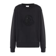 Oversize sweatshirt Maglia Moncler , Black , Dames