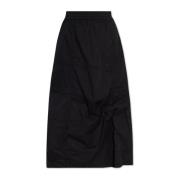 Rok met zakken O-Riana-P2 Diesel , Black , Dames